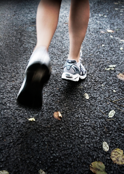 Runner preparing for a sports massage session